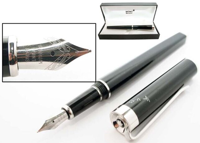 Una estilográfica Montblanc que no es original