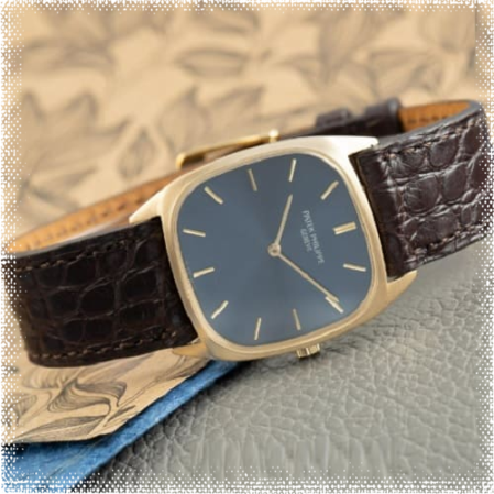 Web donde tasar y vender relojes Patek Philippe Golden Ellipse vintage y antigüos