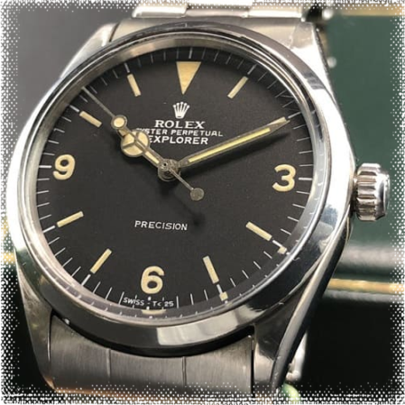 Tienda donde tasar o vender relojes Rolex Explorer vintage y antiguos